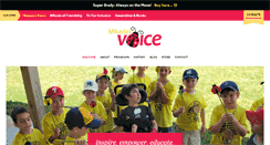 Desktop Screenshot of mikaylasvoice.org